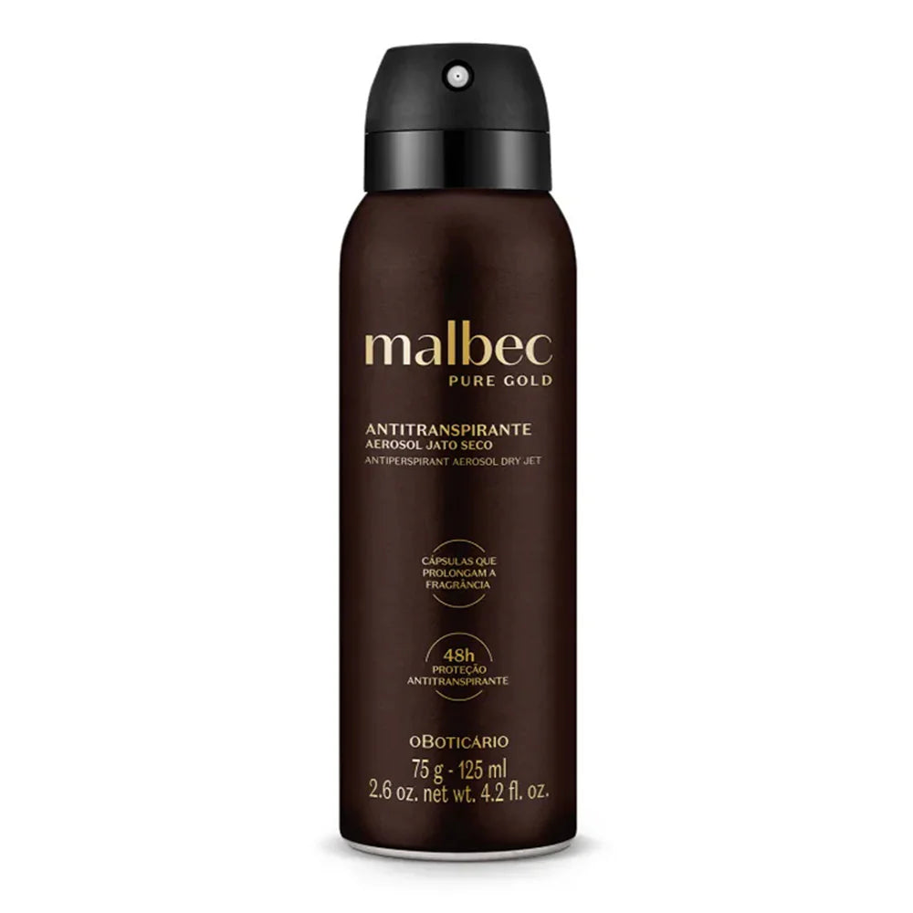 Desodorizante em Spray Malbec Gold 125ml
