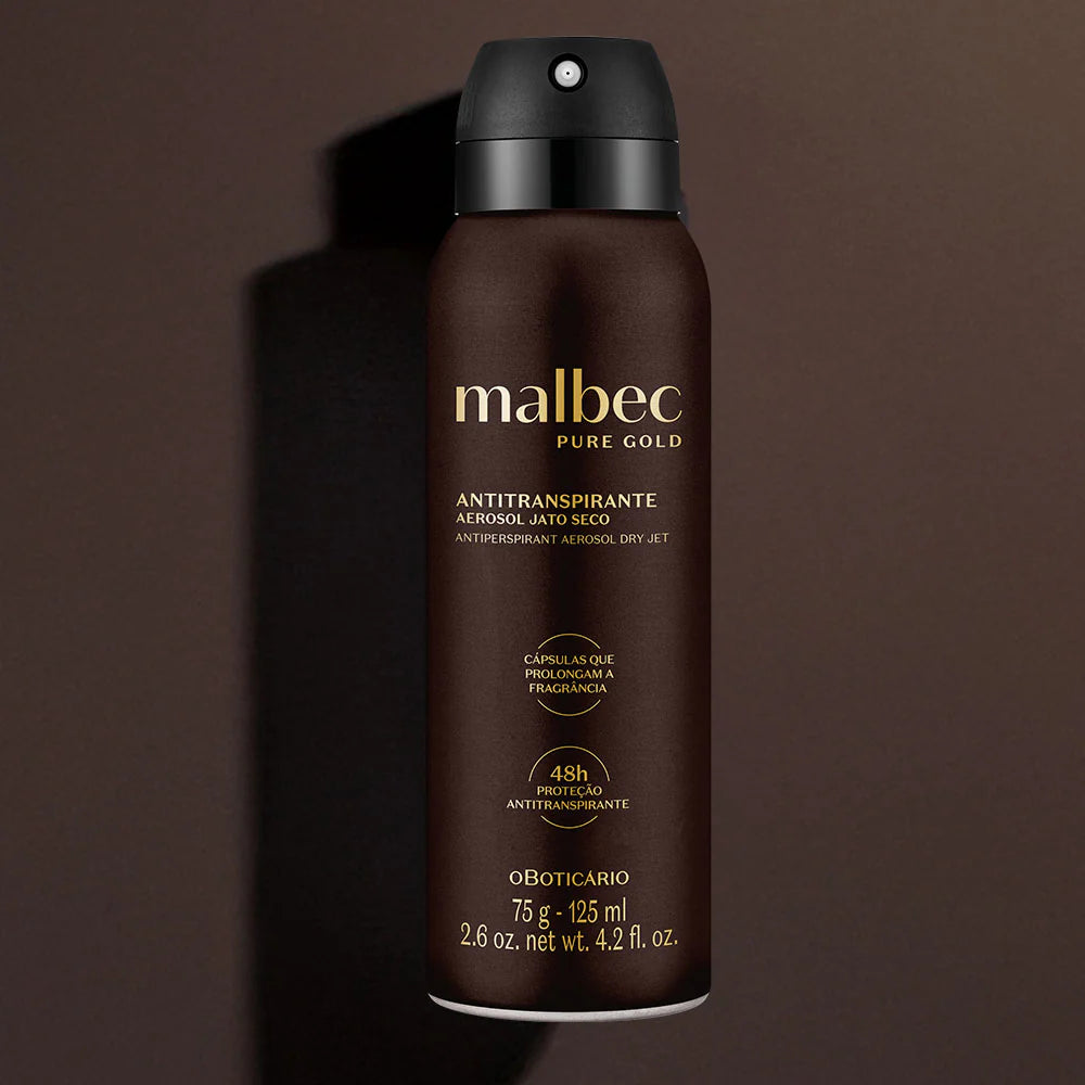Desodorizante em Spray Malbec Gold 125ml
