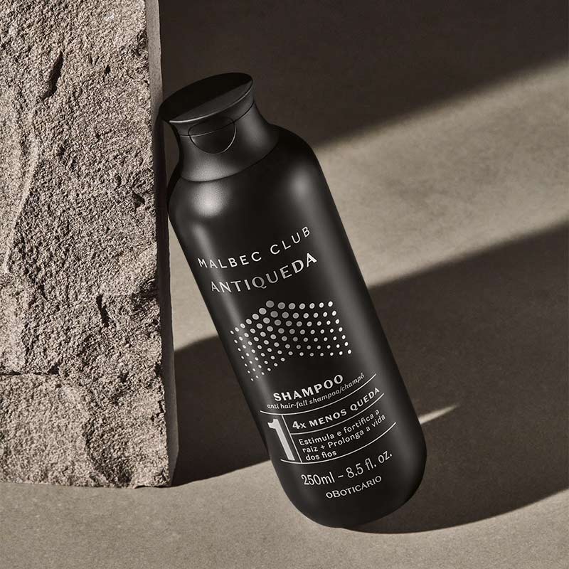 Kit Malbec Antiqueda: Shampoo 250ml + Condicionador 250ml + Tônico 100ml